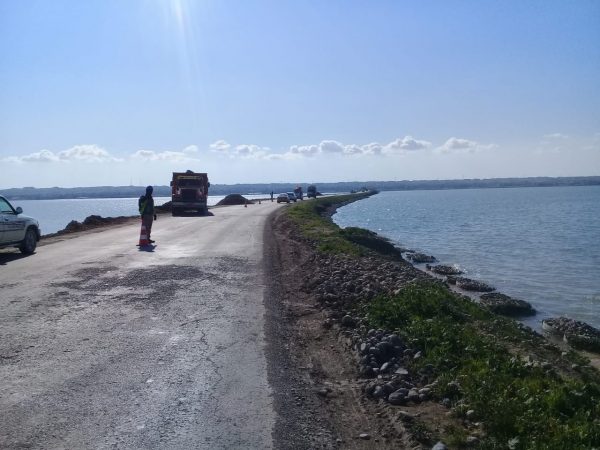 Hamreen Dam Side Slopes Protection